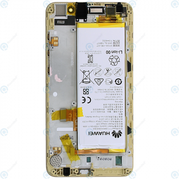 Huawei Honor 4X (CherryPlus-L11) Display module frontcover+lcd+digitizer+battery gold 02350HKW_image-6
