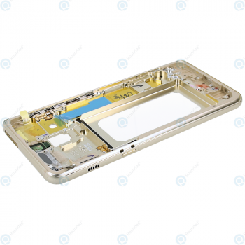 Samsung Galaxy A8 2018 (SM-A530F) Middle cover gold GH96-11295C_image-3