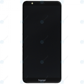 Huawei Honor 7X (BND-L21) Display module frontcover+lcd+digitizer+battery black 02351PUU_image-1
