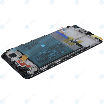 Huawei Honor 7X (BND-L21) Display module frontcover+lcd+digitizer+battery black 02351PUU_image-3