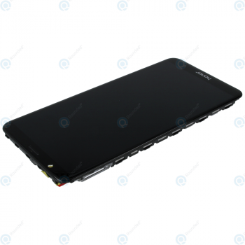 Huawei Honor 7X (BND-L21) Display module frontcover+lcd+digitizer+battery black 02351PUU_image-6