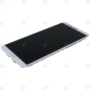 Huawei Honor 7X (BND-L21) Display module frontcover+lcd+digitizer+battery white gold 02351QBV_image-5