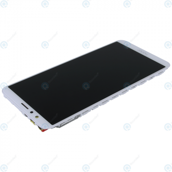 Huawei Honor 7X (BND-L21) Display module frontcover+lcd+digitizer+battery white gold 02351QBV_image-6