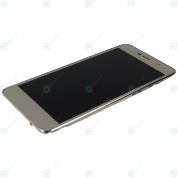 Huawei Y5 2017 (MYA-L22) Display module frontcover+lcd+digitizer+battery gold 02351KUK_image-3