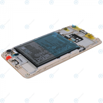 Huawei Y5 2017 (MYA-L22) Display module frontcover+lcd+digitizer+battery gold 02351KUK_image-5