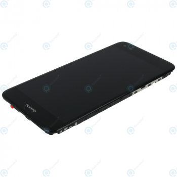 Huawei Y6 Pro 2017 Display module frontcover+lcd+digitizer+battery black 02351TVA_image-1