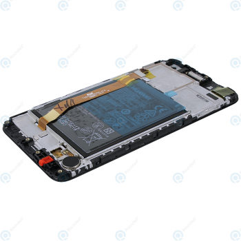 Huawei Y6 Pro 2017 Display module frontcover+lcd+digitizer+battery black 02351TVA_image-3