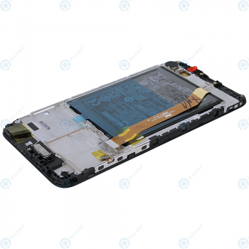 Huawei Y6 Pro 2017 Display module frontcover+lcd+digitizer+battery black 02351TVA_image-4