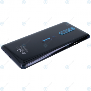 Nokia 8 Battery cover polished blue 20NB1LW0014_image-2