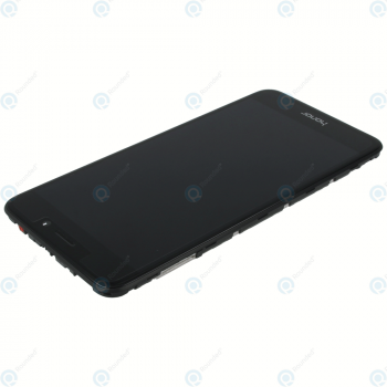 Huawei Honor 6C Pro (JMM-L22) Display module frontcover+lcd+digitizer+battery black 02351LNC_image-2