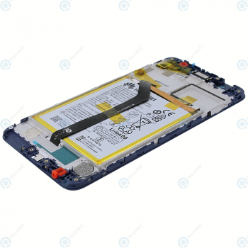 Huawei Honor 6C Pro (JMM-L22) Display module frontcover+lcd+digitizer+battery blue 02351NRT_image-3