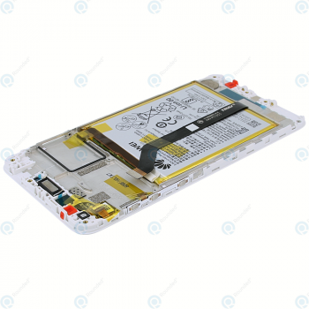 Huawei Honor 6C Pro (JMM-L22) Display module frontcover+lcd+digitizer+battery gold 02351LNB_image-4