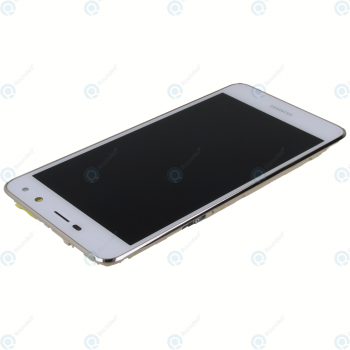 Huawei Y5 2017 (MYA-L22) Display module frontcover+lcd+digitizer+battery white 02351KUJ_image-2