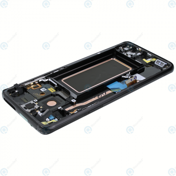 Samsung Galaxy S9 (SM-G960F) Display unit complete midnight black GH97-21696A_image-4