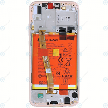 Huawei P20 Lite (ANE-L21) Display module frontcover+lcd+digitizer+battery sakura pink 02351VUW_image-6