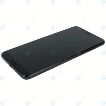 Huawei P20 Pro (CLT-L09, CLT-L29) Display module frontcover+lcd+digitizer+battery black 02351WQK_image-1