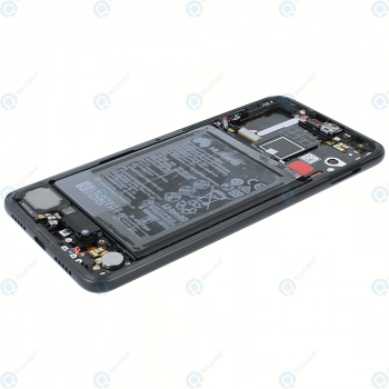 Huawei P20 Pro (CLT-L09, CLT-L29) Display module frontcover+lcd+digitizer+battery black 02351WQK_image-3