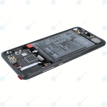Huawei P20 Pro (CLT-L09, CLT-L29) Display module frontcover+lcd+digitizer+battery black 02351WQK_image-4