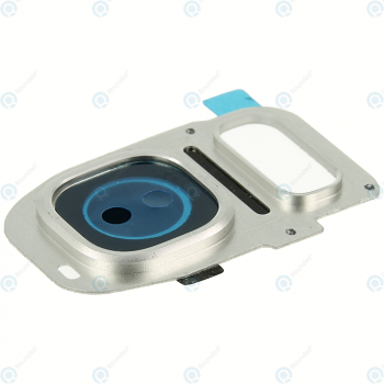 Samsung Galaxy S7 (SM-G930F), Galaxy S7 Edge (SM-G935F) Camera frame gold GH98-39403C_image-2