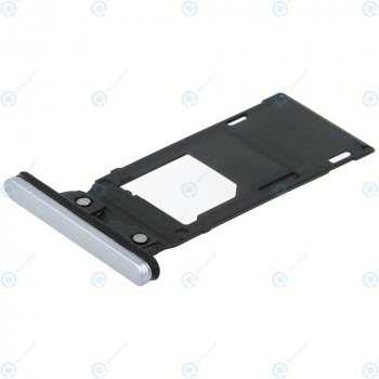 Sony Xperia XZ2 (H8216, H8276) Sim tray + MicroSD tray silver 1311-3773_image-2