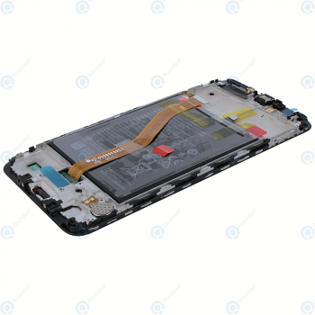 Huawei Honor View 10 (BKL-L09) Display module frontcover+lcd+digitizer+battery black 02351SXC_image-3