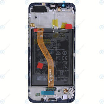 Huawei Honor View 10 (BKL-L09) Display module frontcover+lcd+digitizer+battery blue 02351SXB_image-2