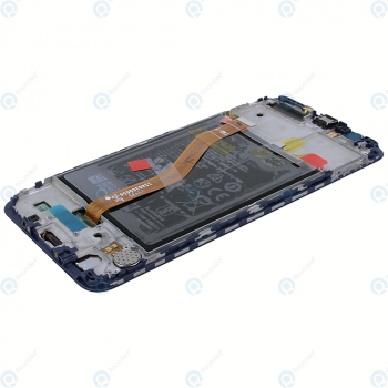 Huawei Honor View 10 (BKL-L09) Display module frontcover+lcd+digitizer+battery blue 02351SXB_image-3