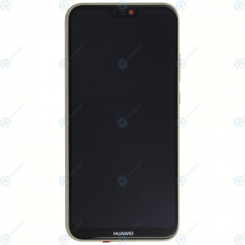 Huawei P20 Lite (ANE-L21) Display module frontcover+lcd+digitizer+battery gold 02351WRN_image-5