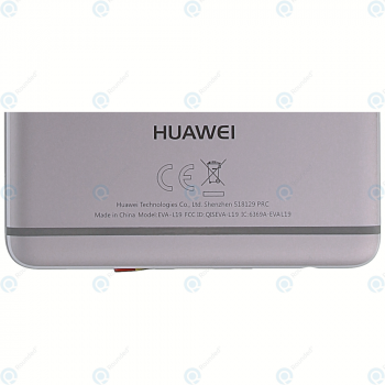 Huawei P9 Dual Sim (EVA-L19) Battery cover grey 02350SQJ_image-6