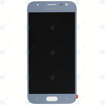 Samsung Galaxy J3 2017 (SM-J330F) Display module LCD + Digitizer silver blue GH96-10992A_image-3