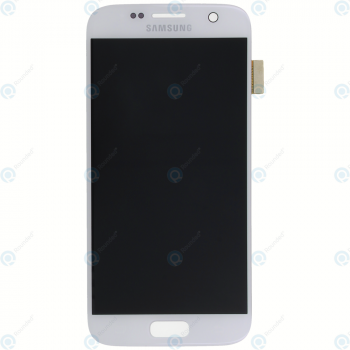 Samsung Galaxy S7 (SM-G930F) Display module LCD + Digitizer white GH97-18523D_image-5