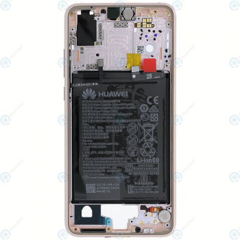 Huawei P20 (EML-L09, EML-L29) Middle cover + Battery pink gold 02351VTP