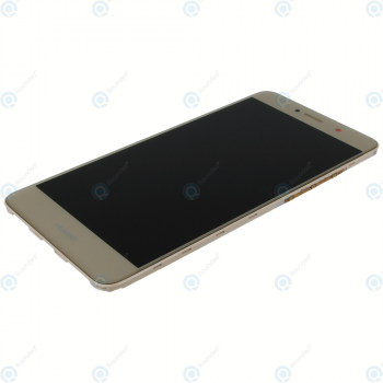 Huawei Y7 (TRT-L21) Display module frontcover+lcd+digitizer+battery gold 02351GEQ_image-5