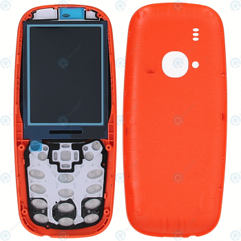 Nokia 3310 (2017) Front cover + Battery cover + Keypad warm red_image-1