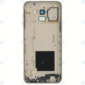 Samsung Galaxy J6 2018 (SM-J600F) Battery cover gold GH82-16868D_image-1