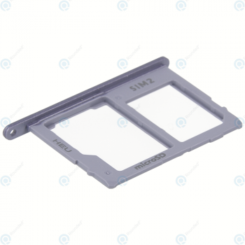 Samsung Galaxy J6 2018 (SM-J600F) Sim tray + MicroSD tray lavender GH63-15696B_image-1