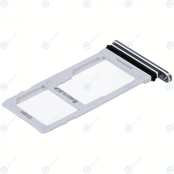 LG G7 ThinQ (G710EM) Sim tray + MicroSD tray grey ABN75658103_image-1
