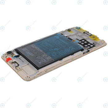 Huawei Y6 2017 (MYA-L11) Display module frontcover+lcd+digitizer+battery white 02351DME_image-2