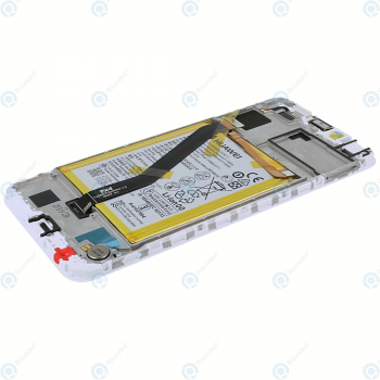 Huawei Y6 2018 (ATU-L21, ATU-L22) Display module frontcover+lcd+digitizer+battery white 02351WLK_image-2