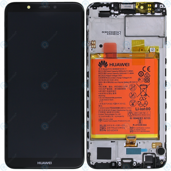 Huawei Y7 2018 (LDN-L01, LDN-L21) Display module frontcover+lcd+digitizer+battery black 02351USA