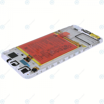 Huawei Y7 2018 (LDN-L01, LDN-L21) Display module frontcover+lcd+digitizer+battery white 02351USB_image-1