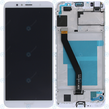Huawei Honor 7A Display module frontcover+lcd+digitizer white