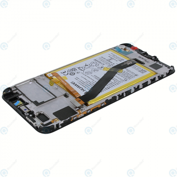 Huawei Honor 7A Display module frontcover+lcd+digitizer+battery black 02351WDU_image-4