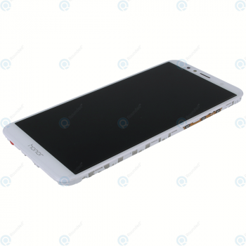 Huawei Honor 7A Display module frontcover+lcd+digitizer+battery white 02351WER_image-1