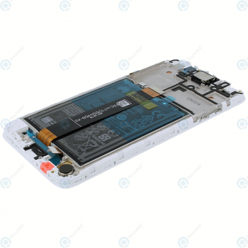 Huawei Honor 7s Display module frontcover+lcd+digitizer+battery white 02351XHT_image-2