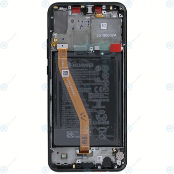 Huawei Nova 3 Display module frontcover+lcd+digitizer+battery black 02352BNM_image-5