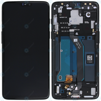 OnePlus 6 (A6000, A6003) Display unit complete (Service Pack) mirror black 2011100029