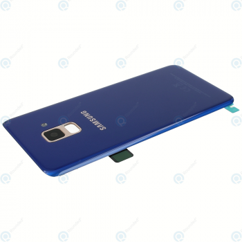 Samsung Galaxy A8 2018 (SM-A530F) Battery cover blue GH82-15551D_image-3