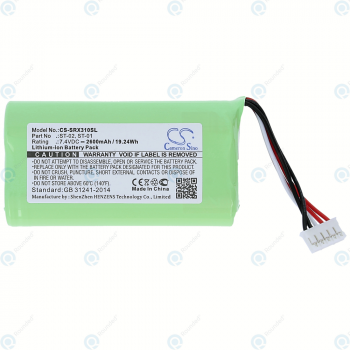 Sony SRS-X3 Battery 2600mAh ST-01, ST-02