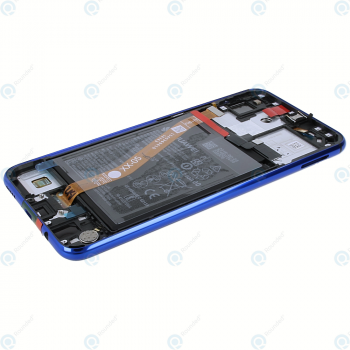 Huawei P smart+ (INE-LX1) Display module frontcover+lcd+digitizer+battery iris purple 02352BUH_image-3